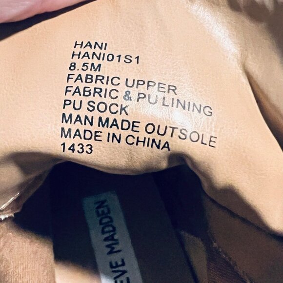 STEVE MADDEN Womens High Heeled Booties Size 8.5 Lace Up Side Zip Gorpcore NEW - Picture 10 of 11